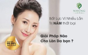 Giải pháp nào cho làn da nám?