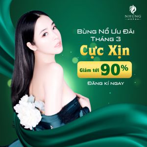 Tri Ân Tháng 3 – Dành Tặng 399 Suất Trị Nám Ưu Đãi Lên Đến 90%